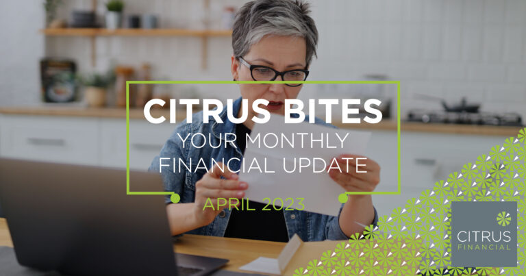 Citrus Bites – Monthly Financial Video Update – April