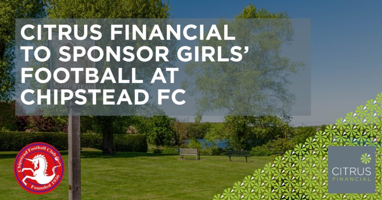 Citrus Financial Sponsors Girls’ Football at Chipstead FC