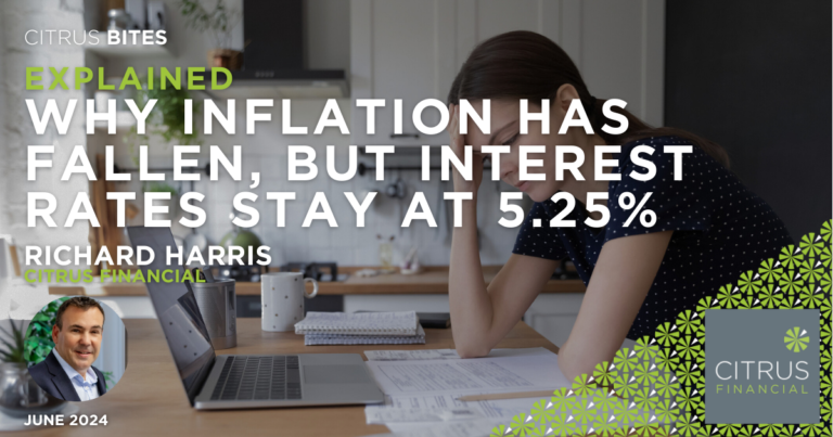 Why Interest Rates Remain High Despite Falling Inflation: Explained in Citrus Bites