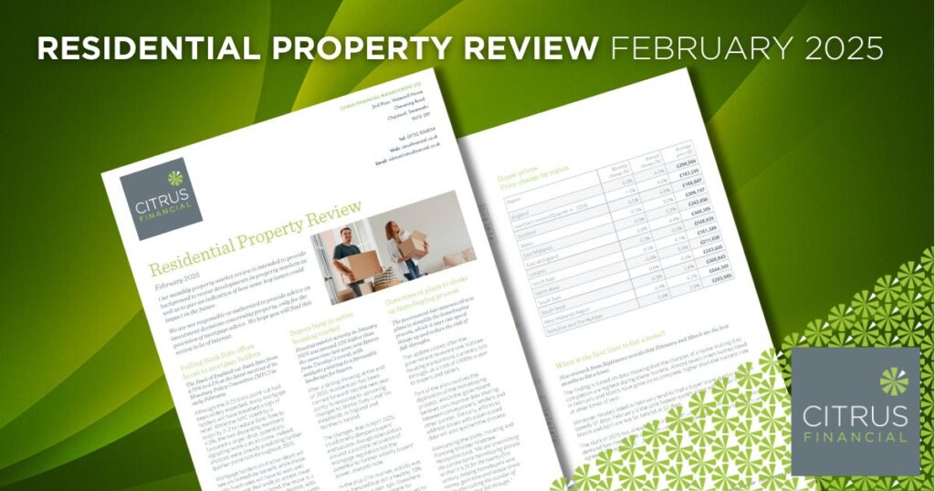 An image of the Residential Property Review newsletter