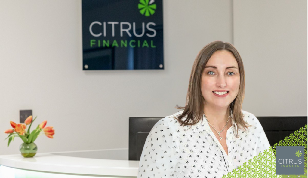 Nicky Kirton in the reception of Citrus Financial