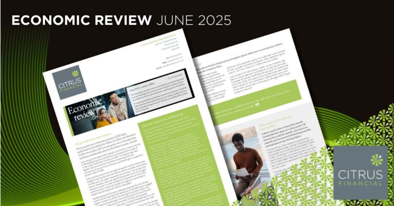 an image of the June Economic review newsletter