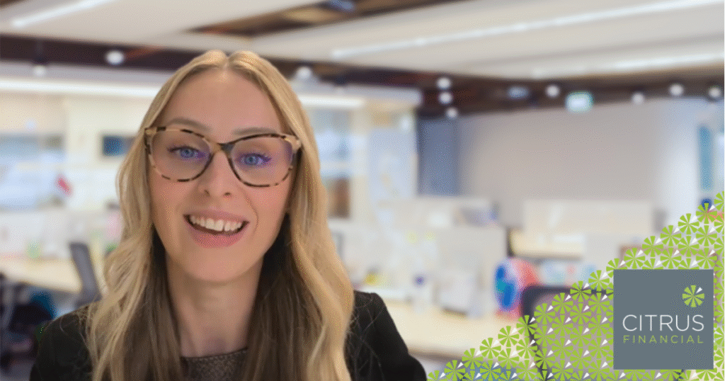 Jenny Brockman, Financial Adviser at Citrus Financial, in the Sevenoaks office