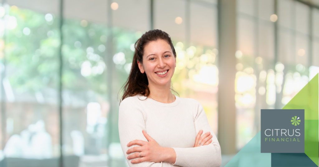 Lauren Fowler, Client Services Manager at Citrus Financial, pictured in the Citrus Financial office