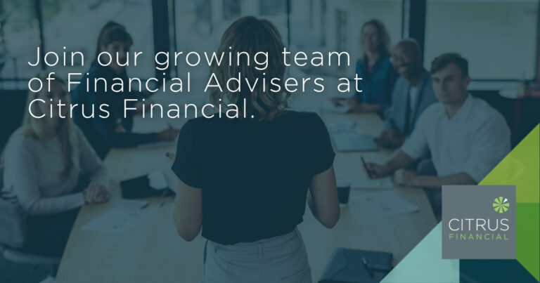 Citrus Financial advisers working together at the Sevenoaks office